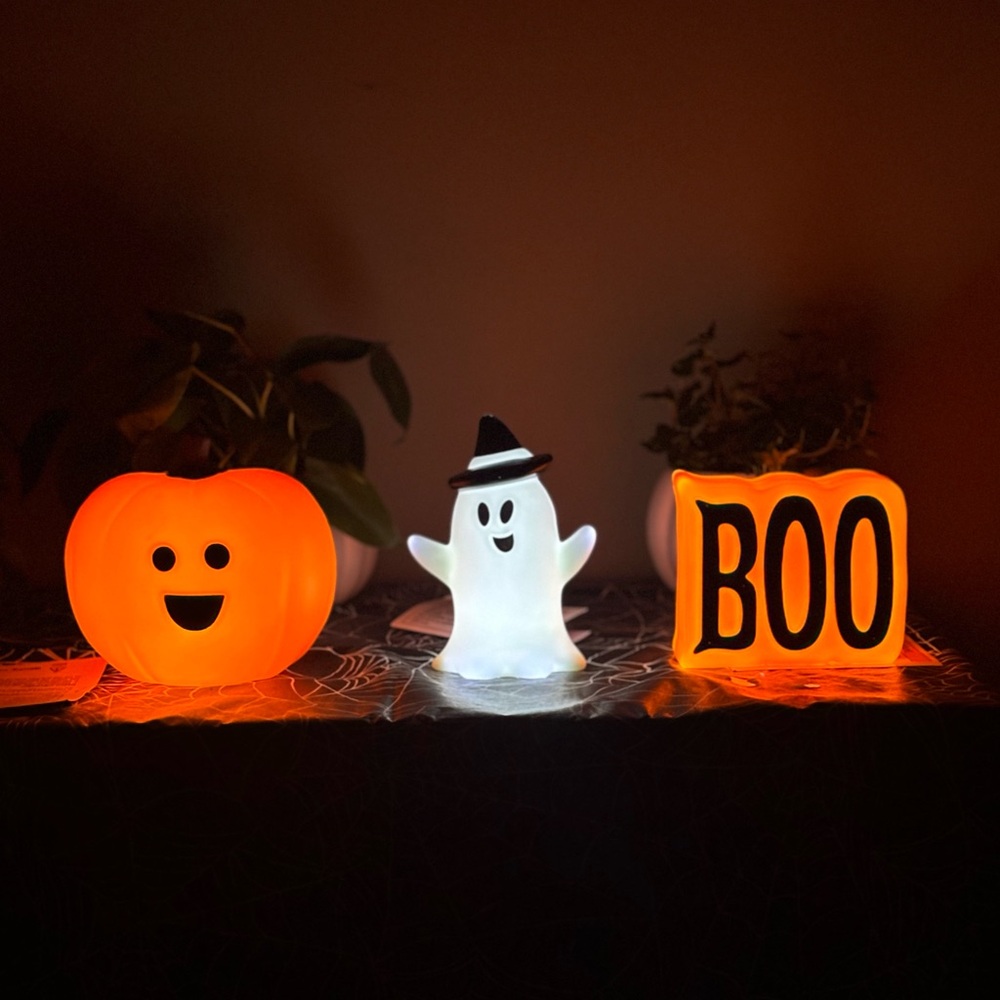 Target HYDE & EEK Pumpkin Ghost BOO Blowmold Bundle